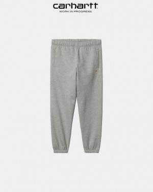 Carhartt Wip Chase Sweat Pant Grey Heather | TH0001382