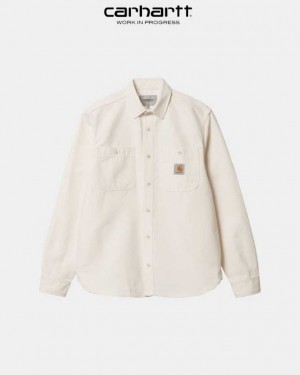 Carhartt Wip Clink Shirt - Canvas Wax | TH0001791