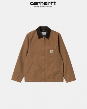 Carhartt Wip Detroit Jacket (Spring) Hamilton Brown | TH0000033