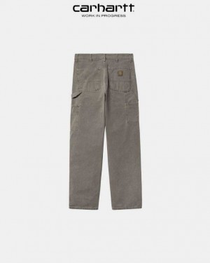 Carhartt Wip Double Knee Pant Black (faded) | TH0001395