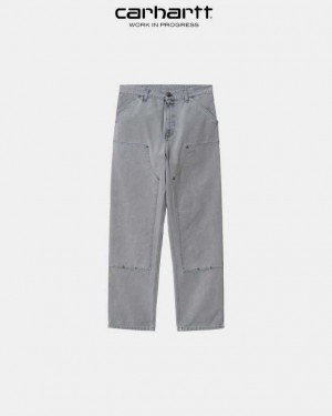 Carhartt Wip Double Knee Pant Enzian (faded) | TH0001396