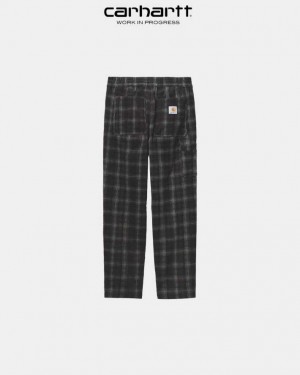 Carhartt Wip Flint Pant - 8 Wale Corduroy Vulcan Wiley Check | TH0001401