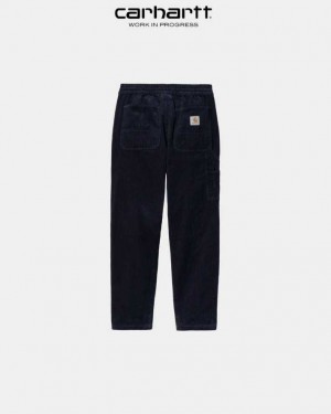 Carhartt Wip Flint Pant - 8 Wale Corduroy Dark Navy | TH0001402