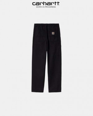 Carhartt Wip Flint Pant - Twill Black | TH0001406