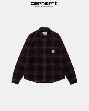 Carhartt Wip Ginnis Check Shirt Jacket Ale | TH0001763