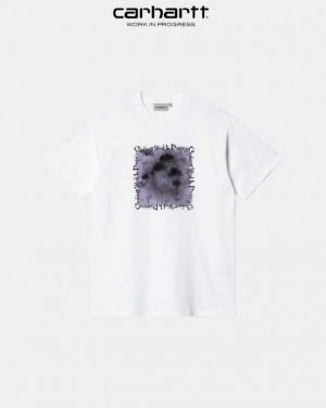 Carhartt Wip Hallucinogen T-Shirt White | TH0002208