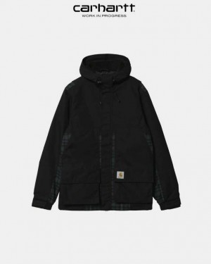 Carhartt Wip Highbury Check Jacket Black | TH0000048