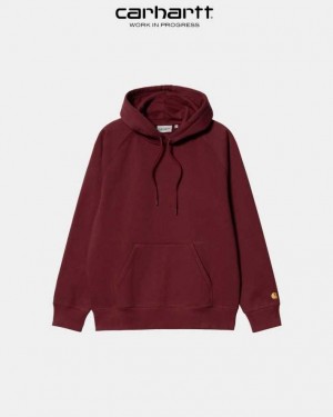 Carhartt Wip Hooded Chase Sweatshirt Corvina | TH0000302