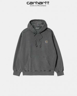 Carhartt Wip Hooded Vista Sweatshirt Vulcan | TH0000344