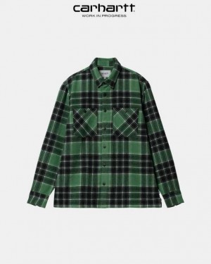 Carhartt Wip Jared Check Shirt Bonsai | TH0001799