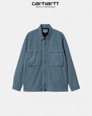 Carhartt Wip Kenard Shirt Jacket Storm Blue | TH0001769