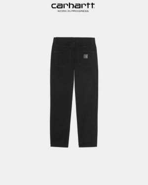 Carhartt Wip Klondike Pant - Maitland Denim Black (one wash) | TH0001422