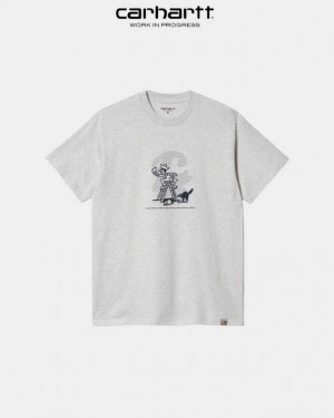 Carhartt Wip Lucky Painter T-Shirt Ash Heather | TH0002255