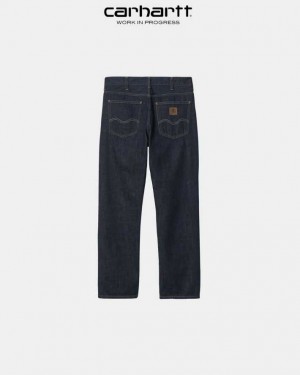 Carhartt Wip Marlow Pant Blue (rinsed) | TH0001431