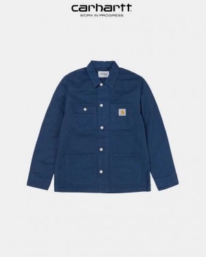 Carhartt Wip Michigan Chore Coat (Spring) - Drill Blue | TH0000945