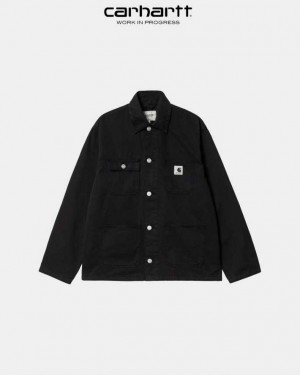 Carhartt Wip Michigan Chore Coat (Spring) Black | TH0000951