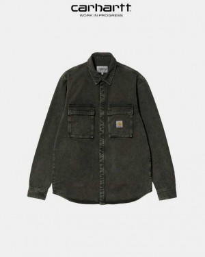 Carhartt Wip Monterey Shirt Jacket Dark Cedar | TH0001773