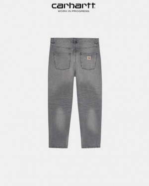 Carhartt Wip Newel Pant Black (light used wash) | TH0001450