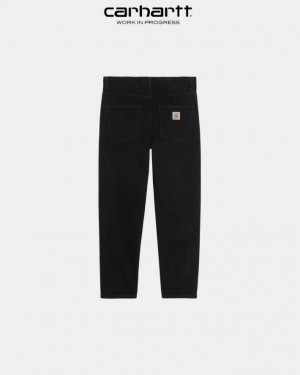 Carhartt Wip Newel Pant Black (one wash) | TH0001451