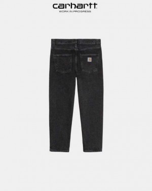 Carhartt Wip Newel Pant Black (stone washed) | TH0001454