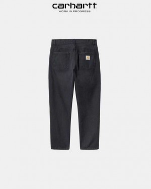 Carhartt Wip Newel Pant Soot (aged canvas) | TH0001455