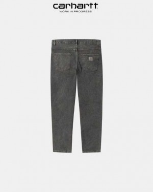 Carhartt Wip Newel Pant Vulcan (worn washed) | TH0001458