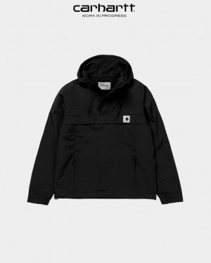 Carhartt Wip Nimbus Pullover (Spring) Black | TH0000956