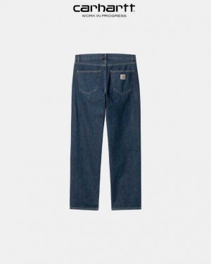 Carhartt Wip Nolan Pant Blue (heavy stone wash) | TH0001459