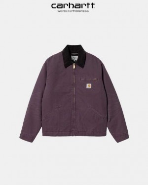 Carhartt Wip OG Detroit Jacket (Winter) Dark Plum | TH0000101