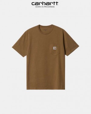 Carhartt Wip Pocket T-Shirt Jasper | TH0002291