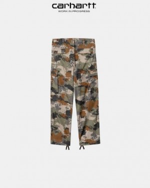 Carhartt Wip Regular Cargo Pant Woodland Trail Print | TH0001498