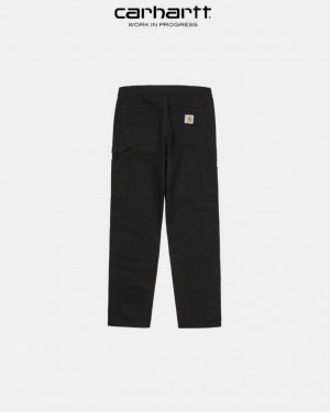 Carhartt Wip Ruck Single Knee Pant Black | TH0001505