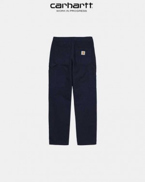 Carhartt Wip Ruck Single Knee Pant Dark Navy | TH0001506