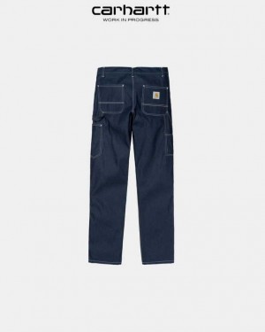 Carhartt Wip Ruck Single Knee Pant - Denim Blue (rigid) | TH0001501