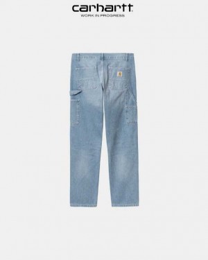 Carhartt Wip Ruck Single Knee Pant - Denim Blue (light true washed) | TH0001503