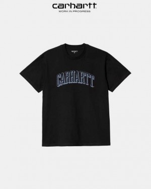 Carhartt Wip Scrawl Script T-Shirt Black | TH0002319