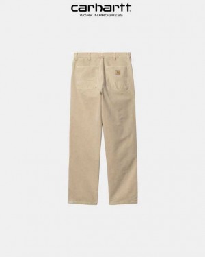 Carhartt Wip Simple Pant - Dearborn Canvas Dusty Hamilton Brown (faded) | TH0001520