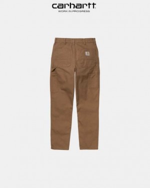 Carhartt Wip Single Knee Pant Hamilton Brown | TH0001545