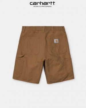 Carhartt Wip Single Knee Short Hamilton Brown | TH0001842