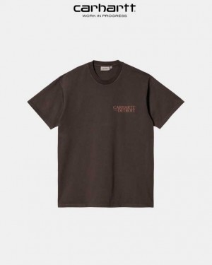 Carhartt Wip Undisputed T-Shirt Dark Umber | TH0002345