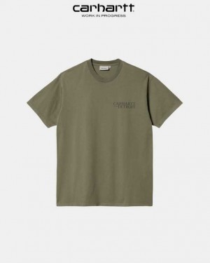 Carhartt Wip Undisputed T-Shirt Seaweed | TH0002347