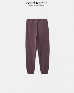 Carhartt Wip Vista Sweat Pant Dark Plum | TH0001555