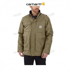 Carhartt Yukon Extremes Full Swing Insulated Coat Burnt Olive | TH0000976