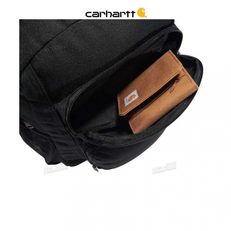 Carhartt 27L Single-Compartment Backpack Black | TH0000542