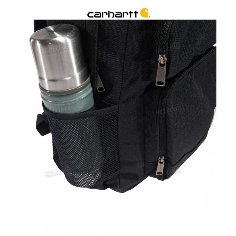 Carhartt 27L Single-Compartment Backpack Black | TH0000542