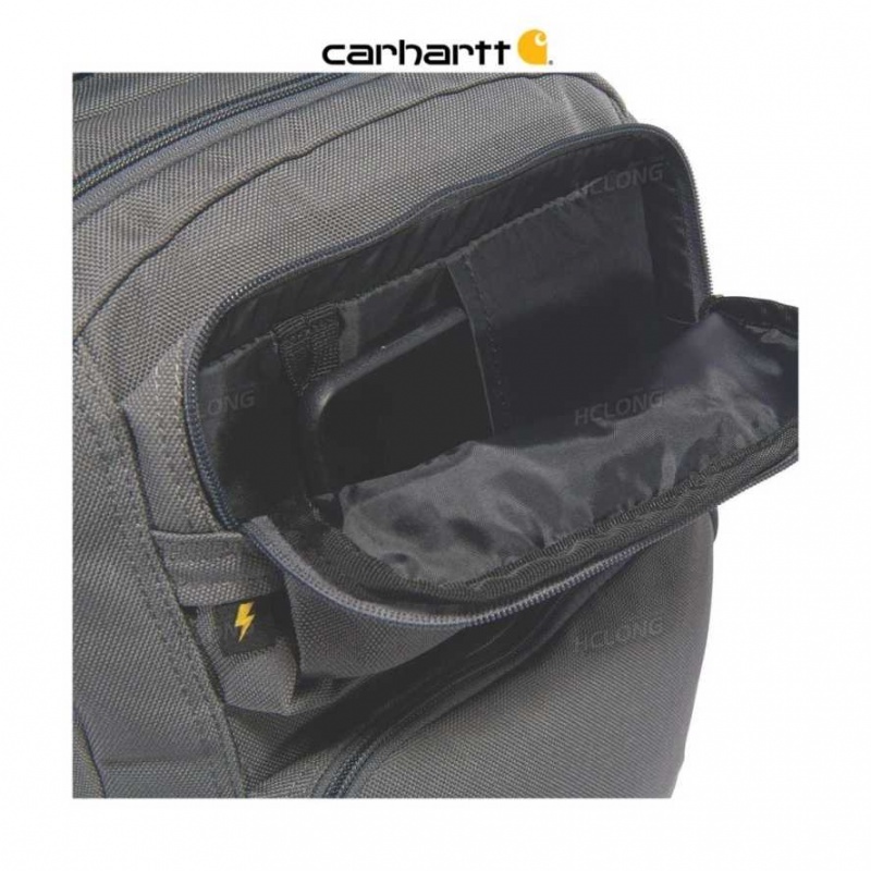 Carhartt 35L Triple-Compartment Backpack Gray | TH0000551