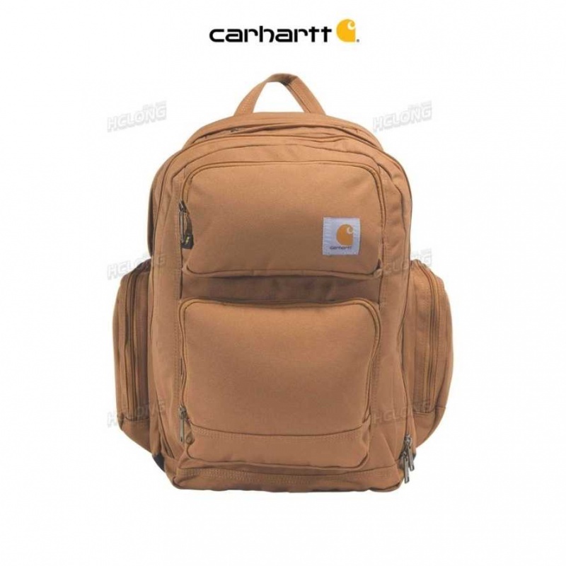 Carhartt 35L Triple-Compartment Backpack Brown | TH0000552