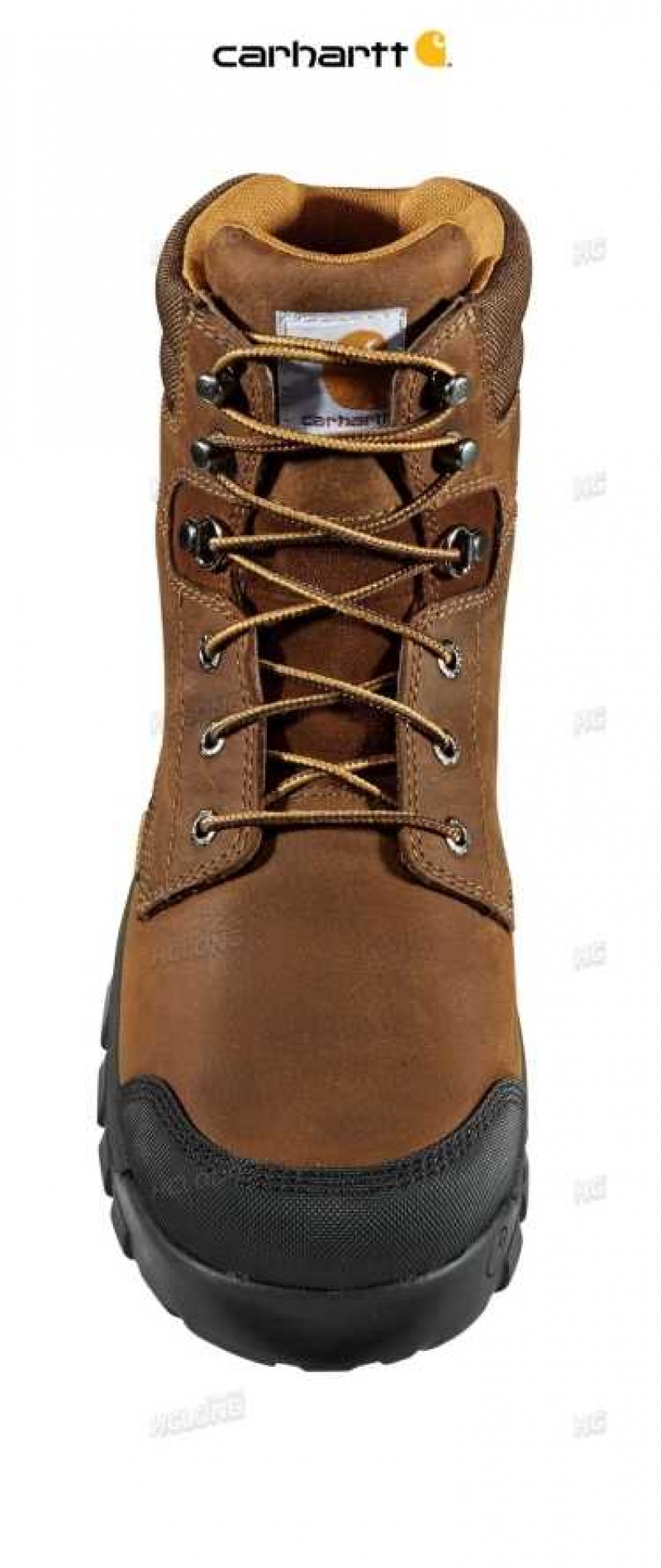 Carhartt 6-Inch Internal Met Guard Composite Toe Work Boot DK BROWN OIL TANNED | TH0002834