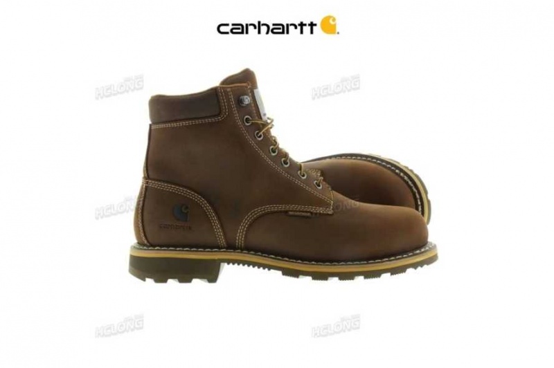 Carhartt 6-Inch Non-Safety Toe Work Boot DK BROWN OIL TANNED | TH0002843