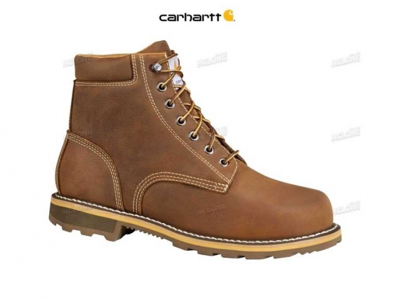 Carhartt 6-Inch Non-Safety Toe Work Boot DK BROWN OIL TANNED | TH0002843